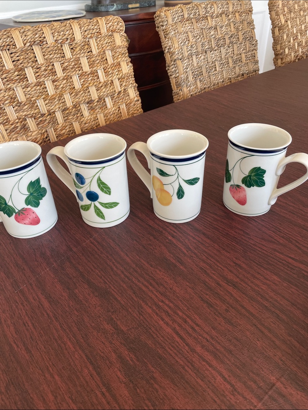 Vintage Dansk mugs.